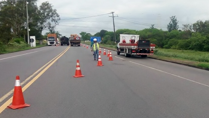 Bahia Norte inicia interveno na rodovia Canal de Trfego