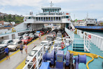 Sistema Ferry-Boat ter escala de 24 horas e viagens extras duran...