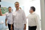 Governador Rui Costa realiza visita guiada na Policlnica de Sad...
