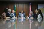 Governador Rui Costa em reunio com representantes da EDF Renewab...