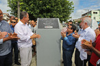 Governador Rui Costa inaugura a pavimentao da BA 652, Sistema d...